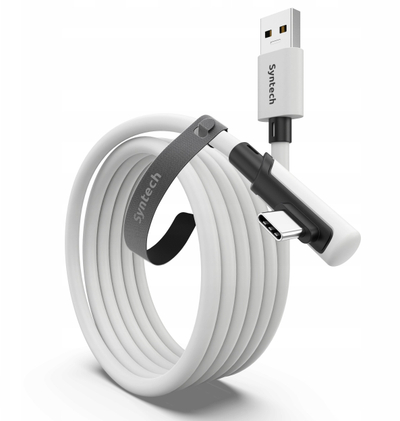 Кабел ВР Синтек Линк, 3m, USB 3.0 во USB C, бел