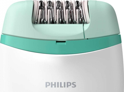 Philips Satinelle Essential Епилатор BRE245/00, Бела/Зелена