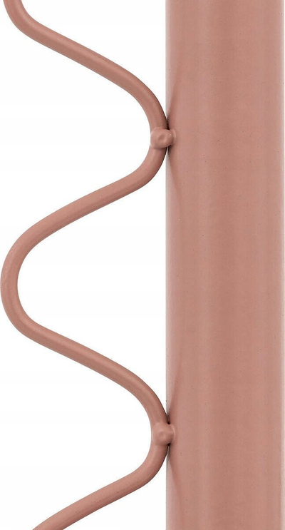 Mbajtëse qiriri metalike BLISS, 20 cm, për një qiri