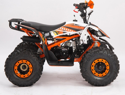 Quad Ramiz Desert Storm, motor benzine 4 goditje, ndezje elektrike, portokalli