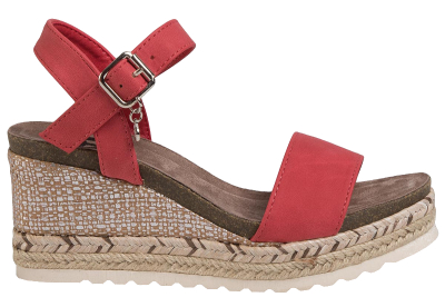 Sandale XTi Nobuk Pu 34242, të kuqe 38