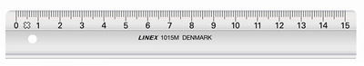 Set vizore Linex School Ruler 1015M, 15cm, transparente, 10 copa