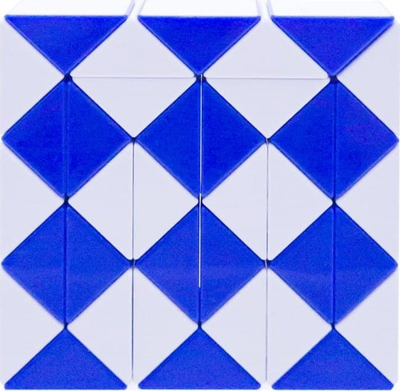 Lojë puzzle Snake, plastikë, shumëngjyrëshe, në fletë