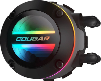 Ftohës i lëngshëm Cougar Poseidon GT 360, ARGB, 3x120mm, i zi