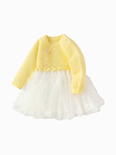 Fustani Little Sunshine - Yellow ️