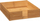 Mbajtëse pecetash Rack &amp; Rail Company, bambu, katrore, kafe natyrale