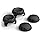 Kapëse joystick SCUF Thumb Grips, set 4 copë me 2 baza, universale për Xbox PlayStation Nintendo, të zeza