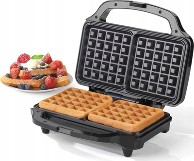 Aparat për waffle Tristar TS1385, 2 waffle, pllaka jo ngjitëse, i bardhë