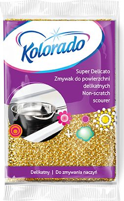 Кујнски сунѓер Kolorado Super Delicato, за деликатни површини, 1 парче