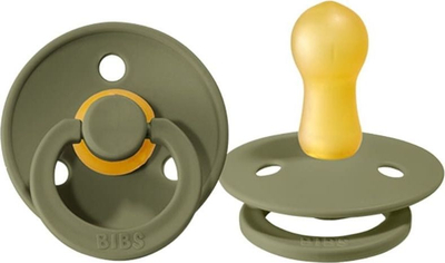 Memë qetësuese Bibs Olive, 6m+, shumëngjyrëshe