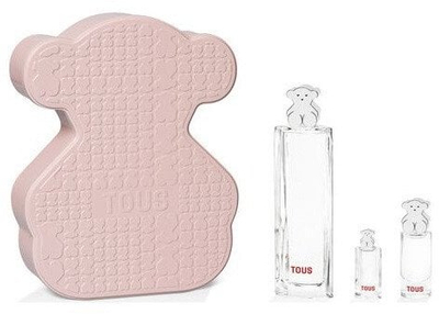 Set parfumesh Tous Bear Set, EDT 90ml, EDT 15ml, kuti metalike