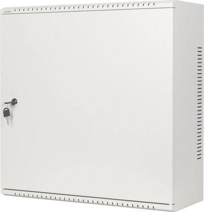 Kabinet muri për rrjet 19" 6U+3U, 540x200mm, i montuar, gri