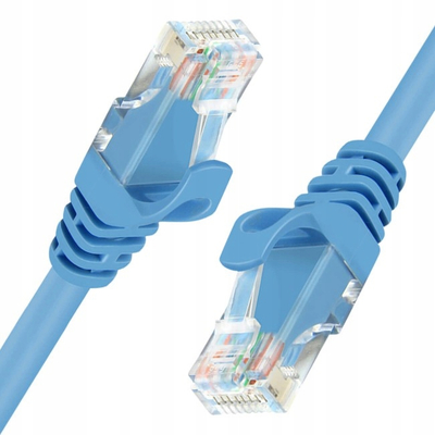 Kabllo interneti Unitek UTP, Cat6, 10m, blu