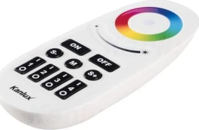 Telekomandë Kanlux REMOTE RGBW 22146, për me kontrollu LED RGBW, 2.4 GHz, e bardhë