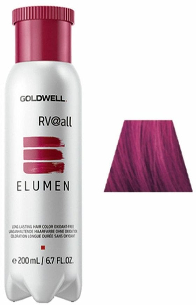 Bojë flokësh Goldwell Elumen RV@all, që rri gjatë në flokë, 200 ml