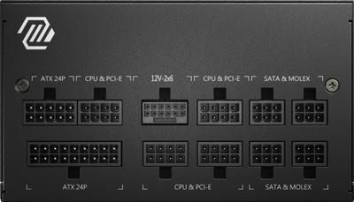 Напојување MSI MAG A750GL, 750W, 80 Plus Gold, модуларно, црно