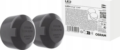 Adapter llambash H7 LED Osram LEDCAP09, për Night Breaker, plastik, i zi
