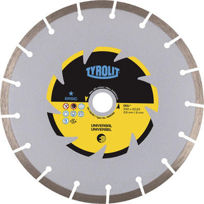 Disk diamant prerës Tyrolit C3 Dcub1 466084, 125mm, vrimë 22.23mm