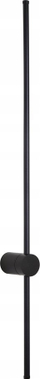 Llambë muri Italux Vinto WL-73526-80-BL, LED 9W, 80 cm, e zezë