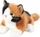 Lodër pelushi Beppe ZOO Plush Cat, mace pelushi 30cm, kafe