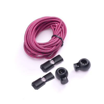 Lidhëse elastike për këpucë Elbrus Quick Elastic Lace Kit, 150cm, poliester, të zeza