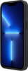 Kapak telefoni Guess Saffiano Triangle GUHCP13LPSATPK, për iPhone 13 Pro / 13 6.1", me xhep për kartela, i zi