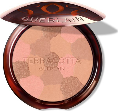 Bronzer fytyre Guerlain Terracotta Light, efekt natyral si prej dielli, kafe