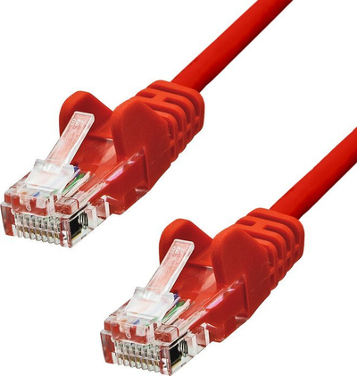 Kabllo rrjeti ProXtend CAT5e U UTP CCA, 10m, e kuqe