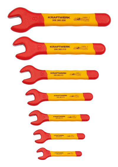 Set me çelësa Kraftwerk VDE T-handle 105.110.004, 19 copë