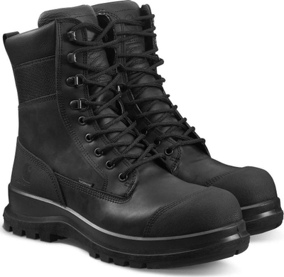Çizme pune Carhartt High Work, 8", të papërshkueshme nga uji, të zeza