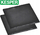 Set pjata servirëse Kesper Slate, 2 copë, 20 x 20 cm, gri