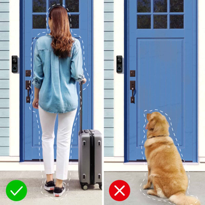 Zile dere inteligjente Anker Eufy Wireless Doorbell Kit, Wi‑Fi 2.4GHz, kamerë 1080p, e zezë