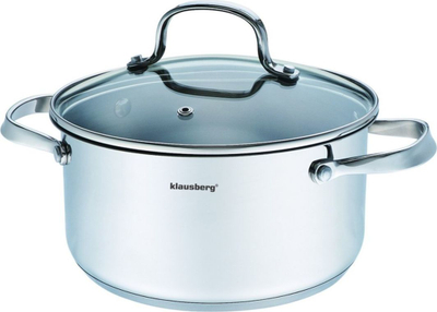 Tenxhere Klausberg, 24cm, 5.9 L, e argjendtë