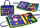 Lodër edukative valixhe Busy Board, sensorike, alfabet, blu