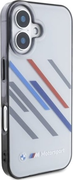 Këllëf telefoni BMW BMHCP16S23HTRAG për iPhone 16 6.1", hardcase gri