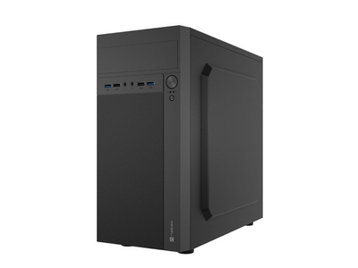 Kutia kompjuterike Natec Helix NPC-2038, microATX, micro tower, e zezë