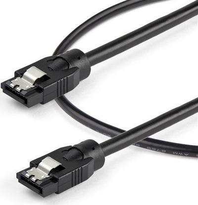 Кабел SATA StarTech.com Round, 0.6 m, 6 Gb/s, црвен