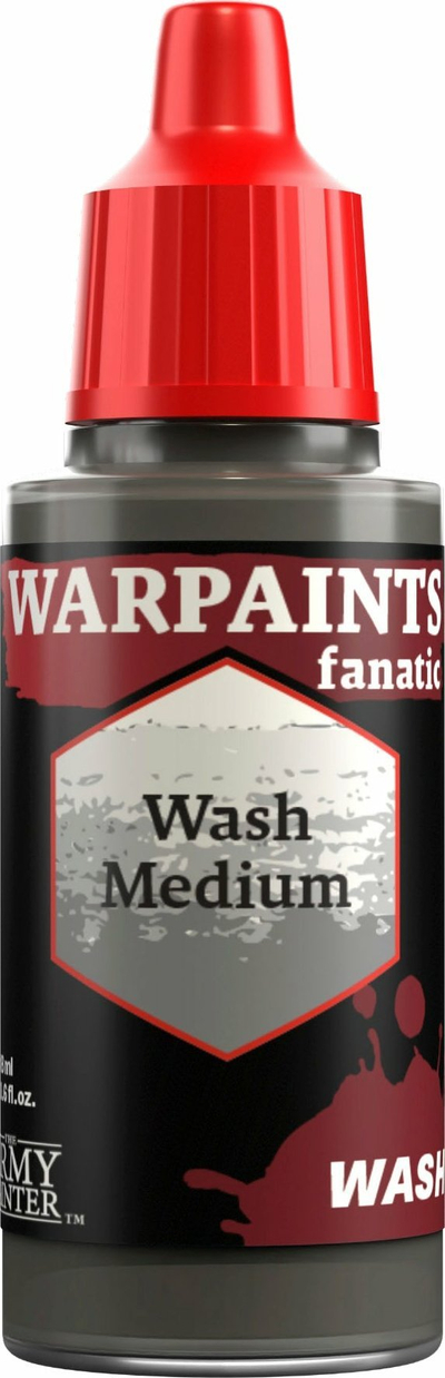 Bojë akrilike The Army Painter Warpaints Fanatic Wash Medium, 18ml, transparente