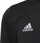 Bluza sportive për kalamaj Adidas Entrada 22 Jr H57547, poliester, me zinxhir, e zezë
