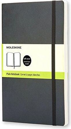 Bllok shënimesh Moleskine Soft Cover Pocket, faqe bosh, i zi