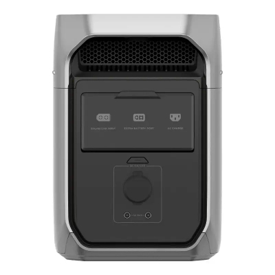 Stacion energjie portativ EcoFlow DELTA 3 Plus, LiFePO4, 1800W, gri e zezë