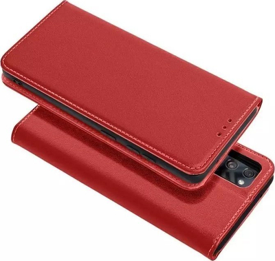Mbulesë telefoni Forcell Smart Pro për iPhone 15, lëkurë, me stand, e zezë
