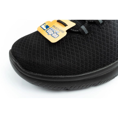 Atlete Skechers Summits High Range M 232457 BBK, Air Cooled Memory Foam, slip ins, të zeza