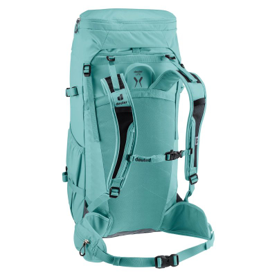 Shpinore Deuter Gravity Expedition 45+ SL, 45L, për alpinizëm, blu
