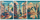 Fletore A4 Herlitz Retro City, 96 faqe, vijëzuar me margjina, set 5 copë