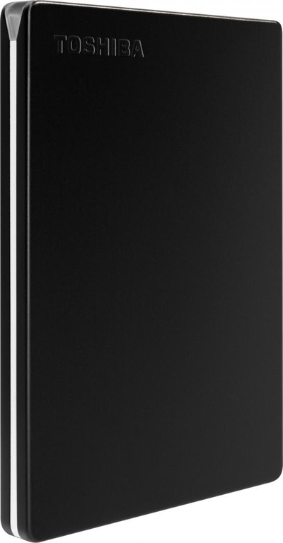 Hard disk i jashtëm Toshiba Canvio Slim, 2 TB, 2,5″, USB 3.2 Gen 1, i zi