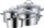 Set tenxheresh Wmf 723046380, çelik inoksi, për induksion, ngjyrë argjend