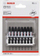 Set bitash kaçavide Bosch Impact Control, HEX5 HEX6, 8 copë, ngjyrë e zezë