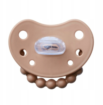 Qetësuese Luu Kids, silikon, 3–6 muajsh, Milk Hazelnut