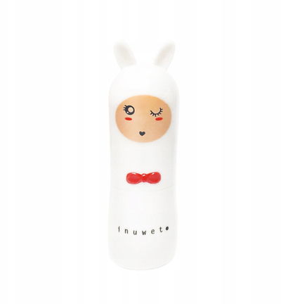 Balsam buzësh Inuwet Bunny Sweety, hidratues, për vajza, 3.5 g, i bardhë perlë
